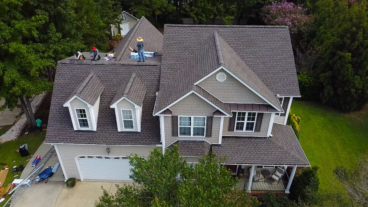 Durable fortified roofing installation on residential home Durable fortified roofing installation on residential home