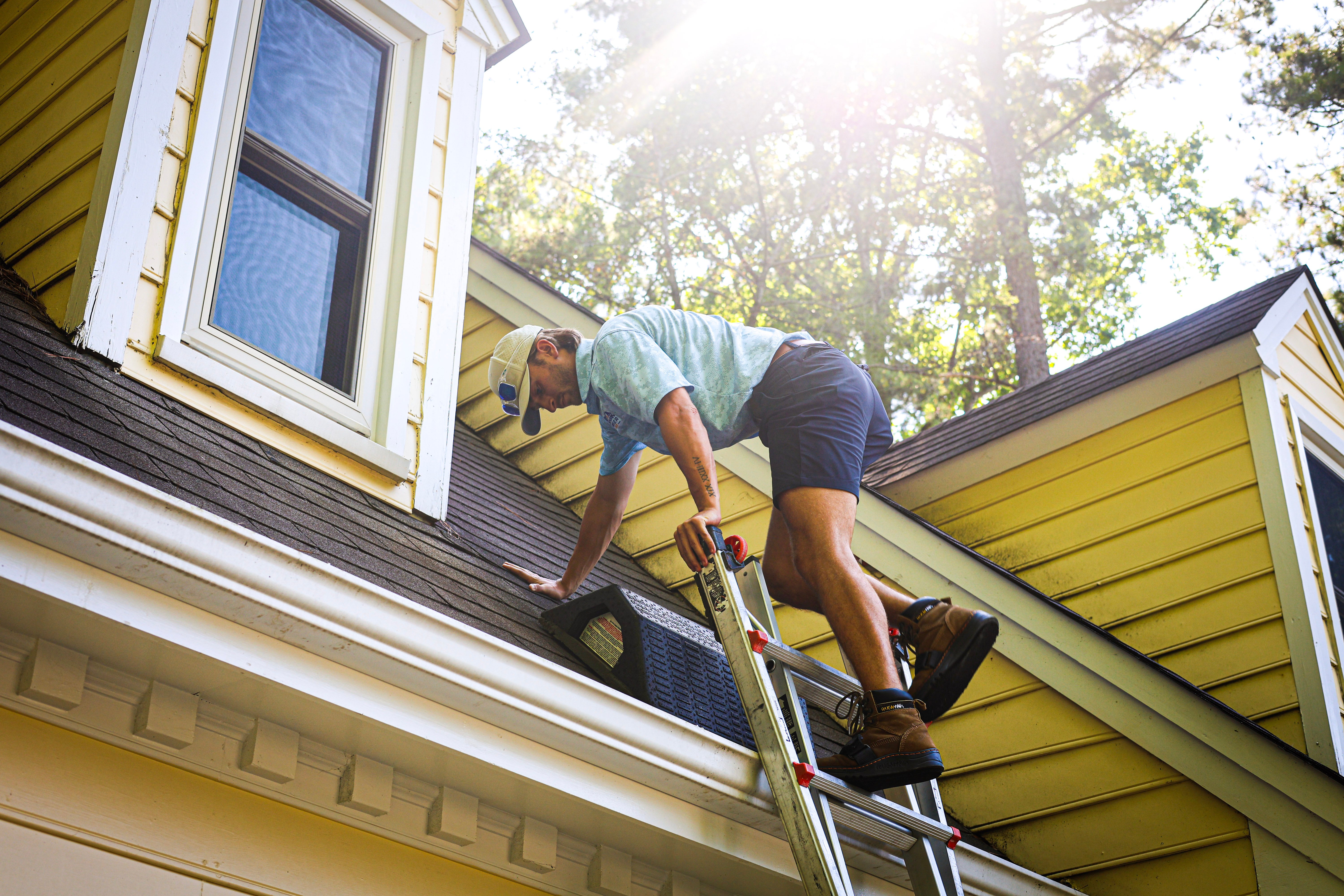 Storm Damage Restoration From inspection to restoration, this project helped bring the roof back to reliable condition.
