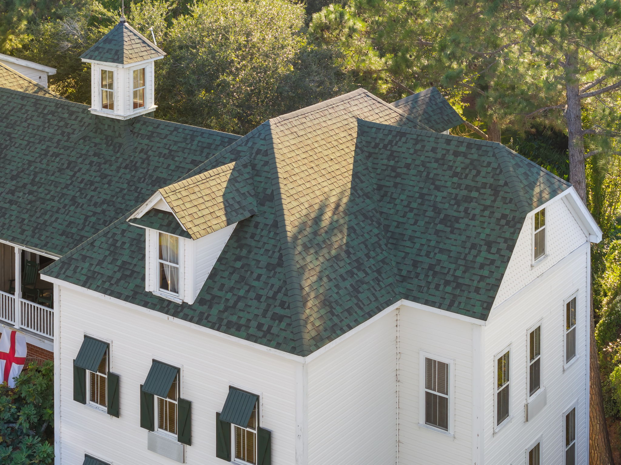 Southern Premier Roofing team repairing a residential roof.